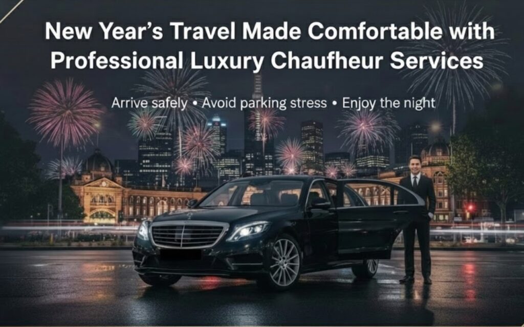 New Year’s Travel Made Comfortable with Professional Luxury Chauffeur Services